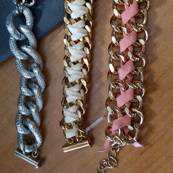 Chain bracelet bundle - Picture 2 of 3